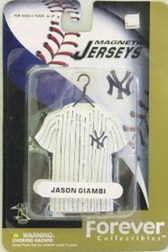 New York Yankees Jason Giambi Jersey Magnet CO
