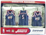 Houston Rockets Road Jersey Magnet Set CO