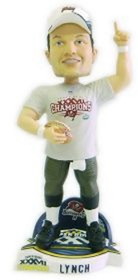 Tampa Bay Buccaneers John Lynch Super Bowl Champ Cap Forever Collectibles Bobblehead CO