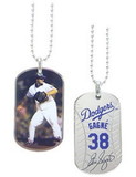 Los Angeles Dodgers Eric Gagne Sport Dog Tagz Necklace CO