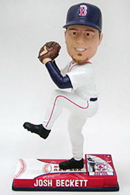 Boston Red Sox Josh Beckett Forever Collectibles On Field Bobblehead CO