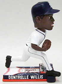 Detroit Tigers Dontrelle Willis Forever Collectibles On Field Bobblehead