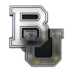 Baylor Bears Auto Emblem - Silver