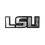 LSU Tigers Auto Emblem - Silver
