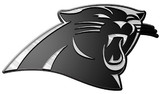 Carolina Panthers Auto Emblem - Silver