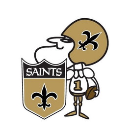 New Orleans Saints Auto Emblem Color Sir Saint Design