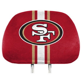 San Francisco 49ers Headrest Covers Full Printed Style