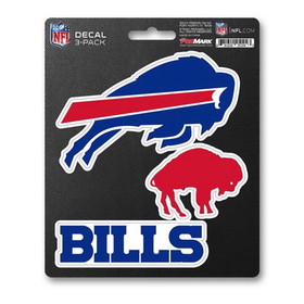 Buffalo Bills Decal Die Cut Team 3 Pack