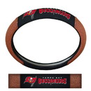 Tampa Bay Buccaneers Steering Wheel Cover - Premium Pigskin