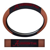 Alabama Crimson Tide Steering Wheel Cover Premium Pigskin Style