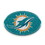 Miami Dolphins Auto Emblem - Oval Color Bling