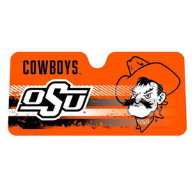 Oklahoma State Cowboys Auto Sun Shade 59x27