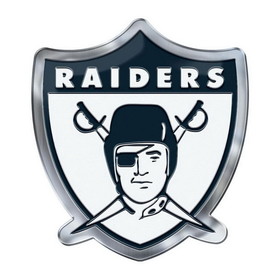 Oakland Raiders Auto Emblem Color Alternate Logo