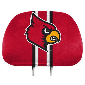 Louisville Cardinals Headrest Covers Full Printed Style