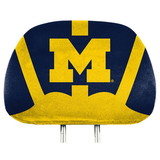 Michigan Wolverines Headrest Covers Full Printed Style