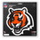 Cincinnati Bengals Decal 8x8 Die Cut