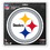 Pittsburgh Steelers Decal 8x8 Die Cut