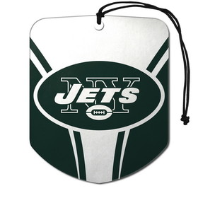 New York Jets Air Freshener Shield Design 2 Pack