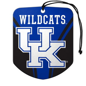 Kentucky Wildcats Air Freshener Shield Design 2 Pack