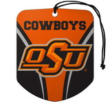 Oklahoma State Cowboys Air Freshener Shield Design 2 Pack