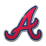 Atlanta Braves Auto Emblem - Color