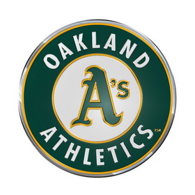 Oakland Athletics Auto Emblem Color