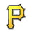 Pittsburgh Pirates Auto Emblem Color
