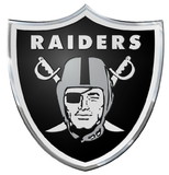 Las Vegas Raiders Auto Emblem - Color