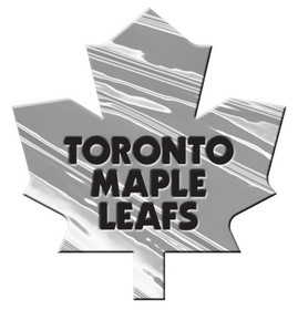 Toronto Maple Leafs Auto Emblem - Silver