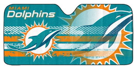 Miami Dolphins Auto Sun Shade - 59"x27"