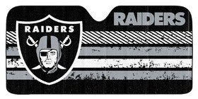 Oakland Raiders Auto Sun Shade - 59"x27"