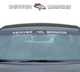 Denver Broncos Decal 35x4 Windshield