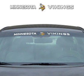 Minnesota Vikings Decal 35x4 Windshield