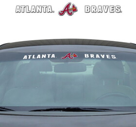 Atlanta Braves Decal 35x4 Windshield