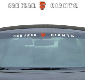 San Francisco Giants Decal 35x4 Windshield