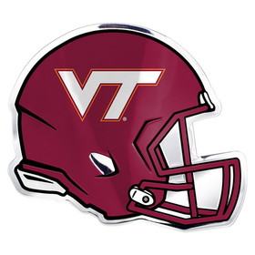 Virginia Tech Hokies Auto Emblem Helmet Design