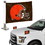 Cleveland Browns Flag Set 2 Piece Ambassador Style