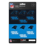 Carolina Panthers Decal Set Mini 12 Pack