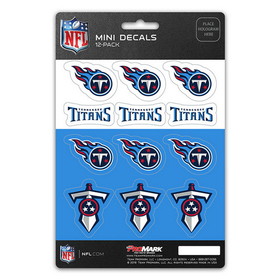 Tennessee Titans Decal Set Mini 12 Pack