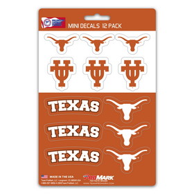 Texas Longhorns Decal Set Mini 12 Pack