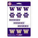 Washington Huskies Decal Set Mini 12 Pack