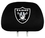 Oakland Raiders Headrest Covers