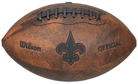 New Orleans Saints Football - Vintage Throwback - 9 Inches