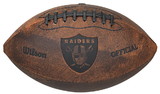 Oakland Raiders Football - Vintage Throwback - 9 Inches