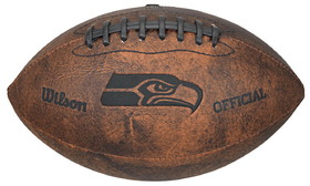Seattle Seahawks Football - Vintage Throwback - 9 Inches