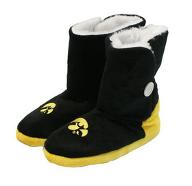 Iowa Hawkeyes Slippers - Womens Boot