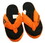 Cincinnati Bengals Slipper - Women Thong Flip Flop - (1 Pair) - L