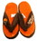 Cleveland Browns Slipper - Women Thong Flip Flop - (1 Pair) - M