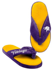 Minnesota Vikings Slipper - Women Thong Flip Flop - (1 Pair)