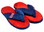 Boston Red Sox Slipper - Women Thong Flip Flop - (1 Pair) - M